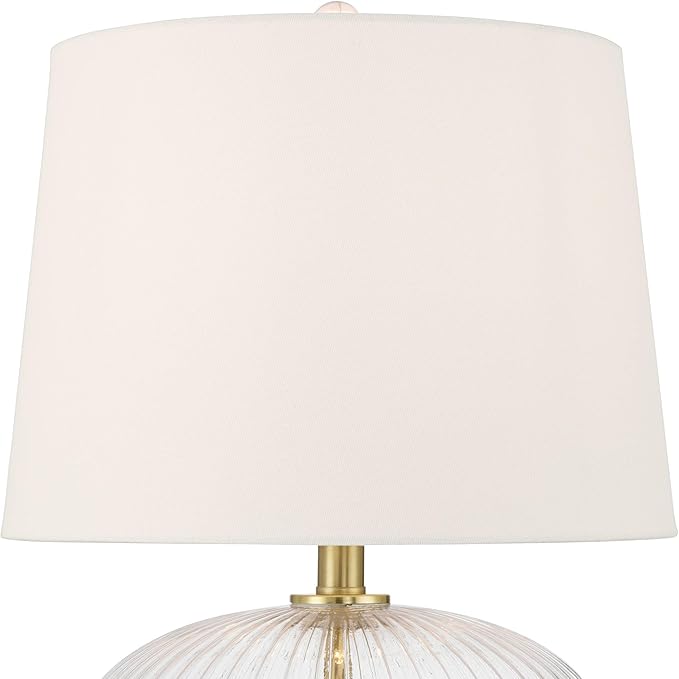 360 Lighting Darrah 20" High Small Mid Century Modern Accent Table Lamp USB