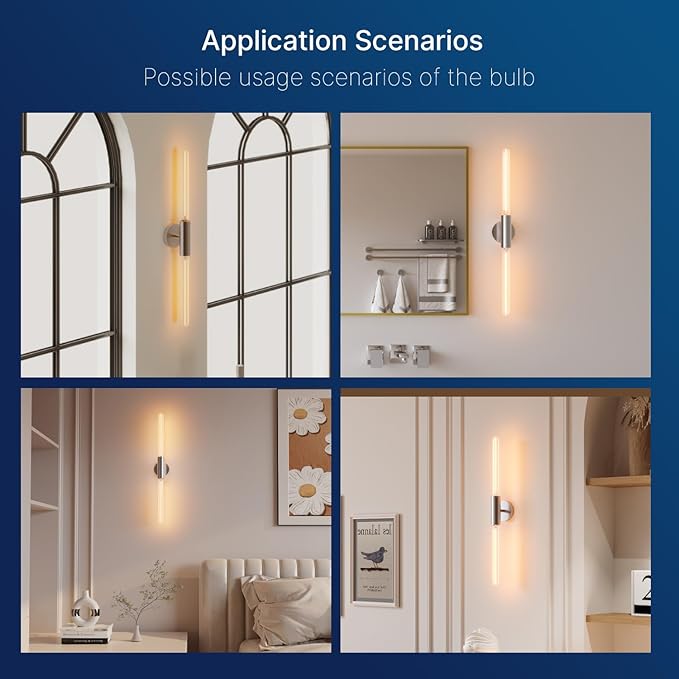 FLSNT Polished Nickel 2-Light Wall Sconce