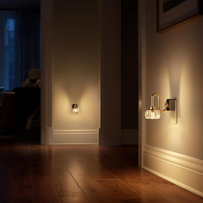 DORESshop LED Night Light, Night Lights Plug into Wall, 0%-100% Silde