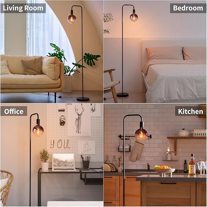 ONEWISH Floor Lamp for Living Room