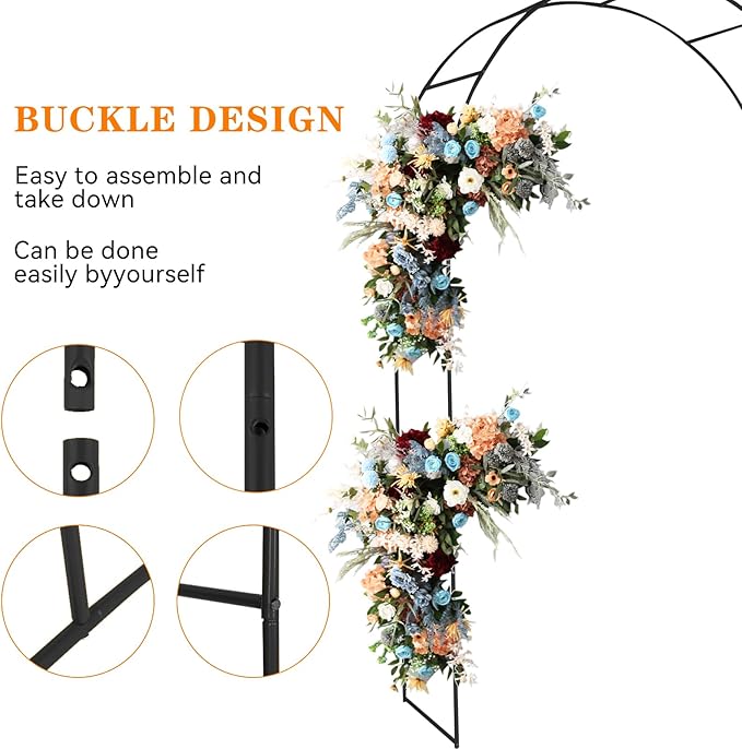 Adorox 7.8ft Garden Arch Trellis