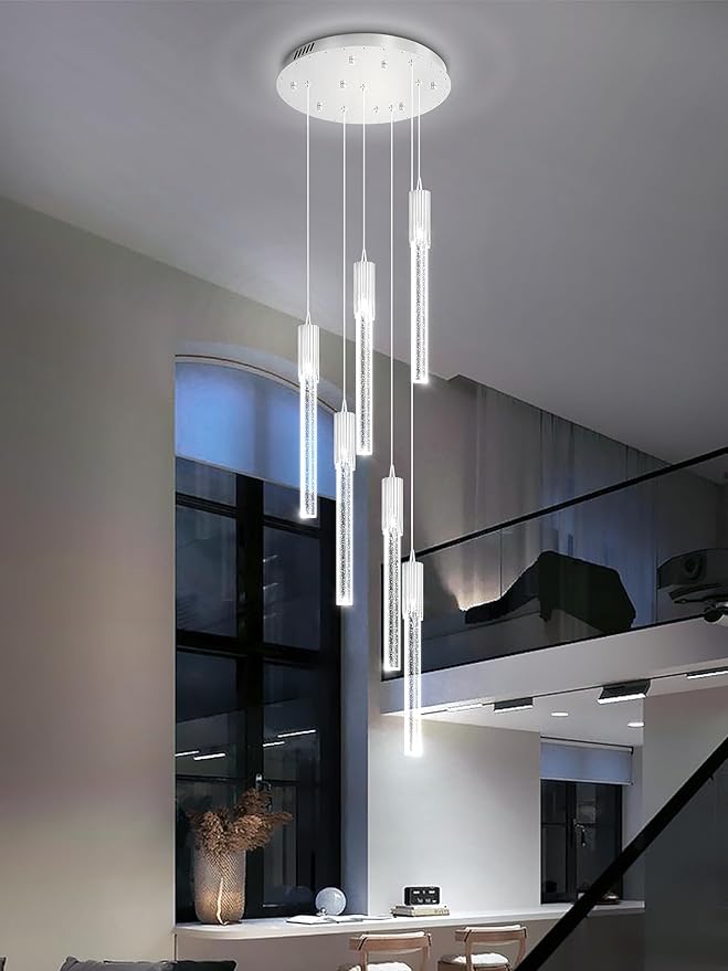 Flashing God 6-Lights Modern Crystal Chandelier