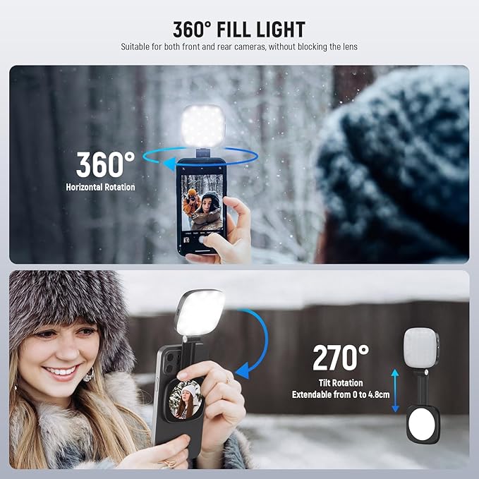 NEEWER BASICS Magnetic Selfie Light Compatible