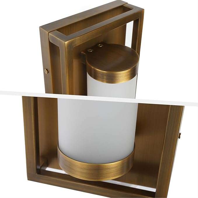 Hyunbae Outdoor Wall Sconce, Mid Century Modern Outdoor Wall Light Fixtures