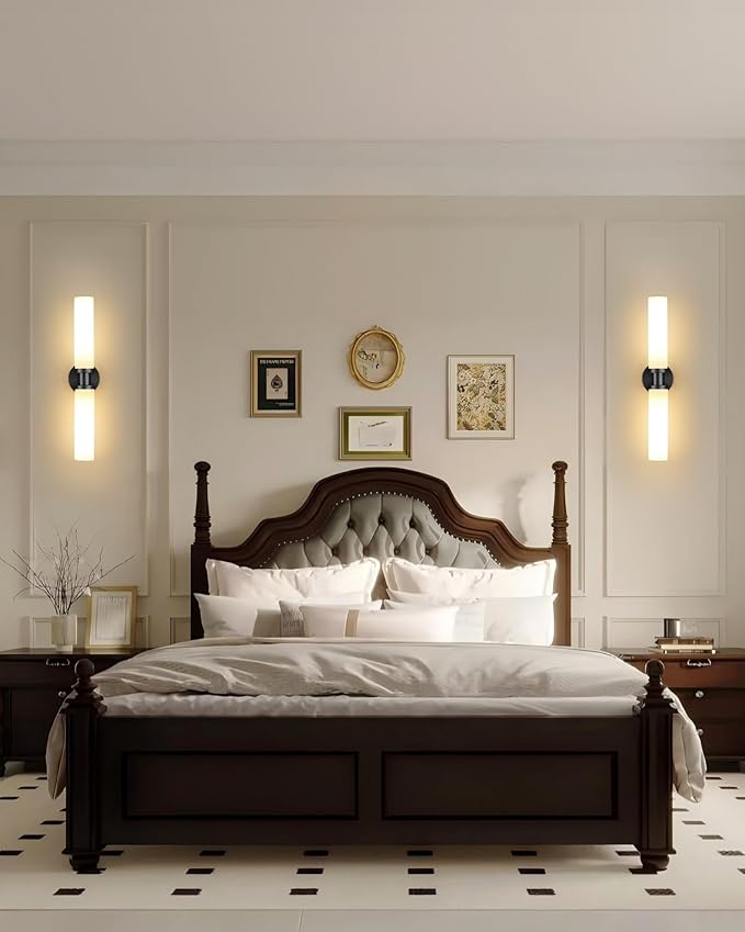 Rechargeable Battery Operated Wall Sconce, 8000mAh Cordless Wall Light