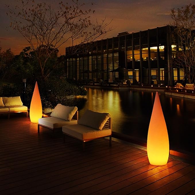 Outdoor Water Drop Lights, Waterproof Lawn Light, Courtyard Garden Terrace