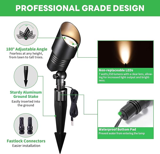 Landscape Spotlights Low Voltage