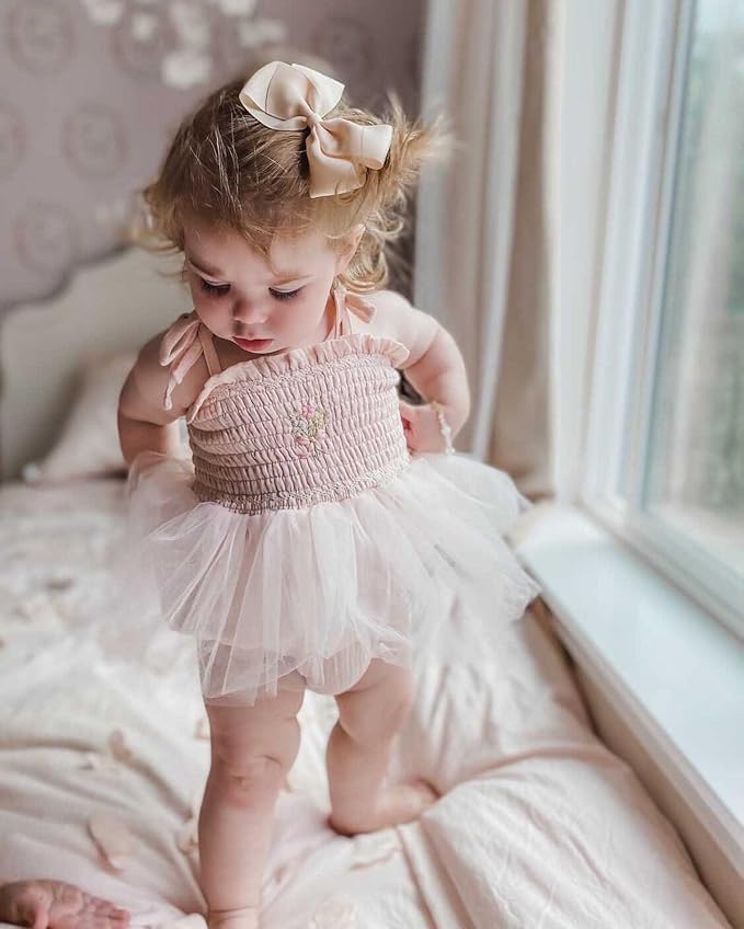 Newborn Baby Girl Bodysuit Sleeveless Halter Frill Romper One-piece Jumpsuit with Headband Summer Clothes Set