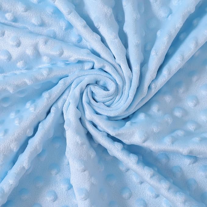 iEvolve Baby Nursery Bed Blankets Ultra Soft Double Layer Mini Blanket Minky Blanket Receiving Blankets Shower Gifts(Whale,45 * 60in)