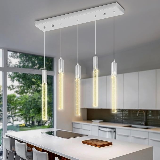 Flashing God 5-Lights Rectangular Pendant Lights