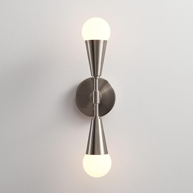 BRIGHTTIA Vicky 2 Light Cone Socket Wall Sconce