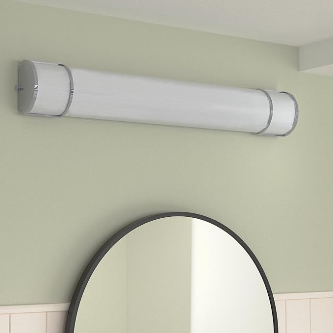 ASD LED 36" Vanity Flush Mount Light Fixture, Linear Bathroom Lighting Bar |
