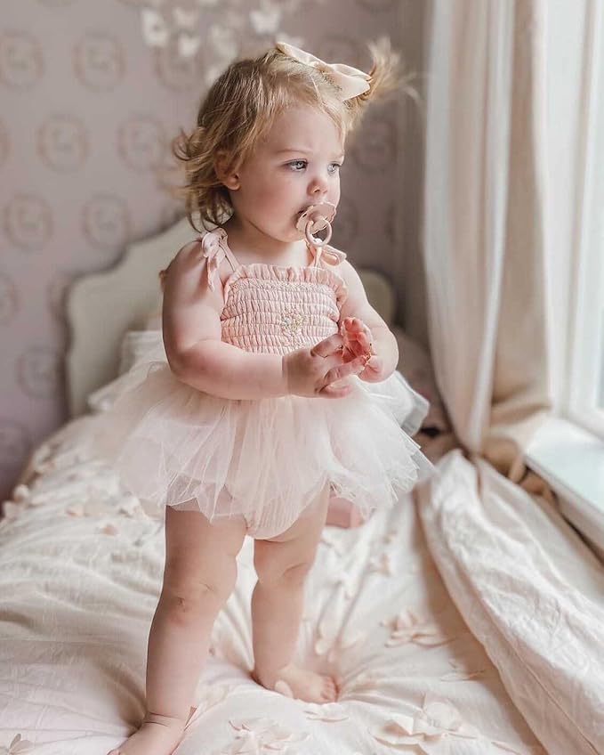 Newborn Baby Girl Bodysuit Sleeveless Halter Frill Romper One-piece Jumpsuit with Headband Summer Clothes Set