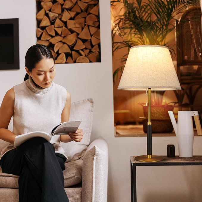 26.4" Living Room Modern Table Lamp Bedside Lamps