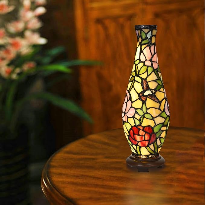 A0010 Tiffany Style Vase Table Lamp LED