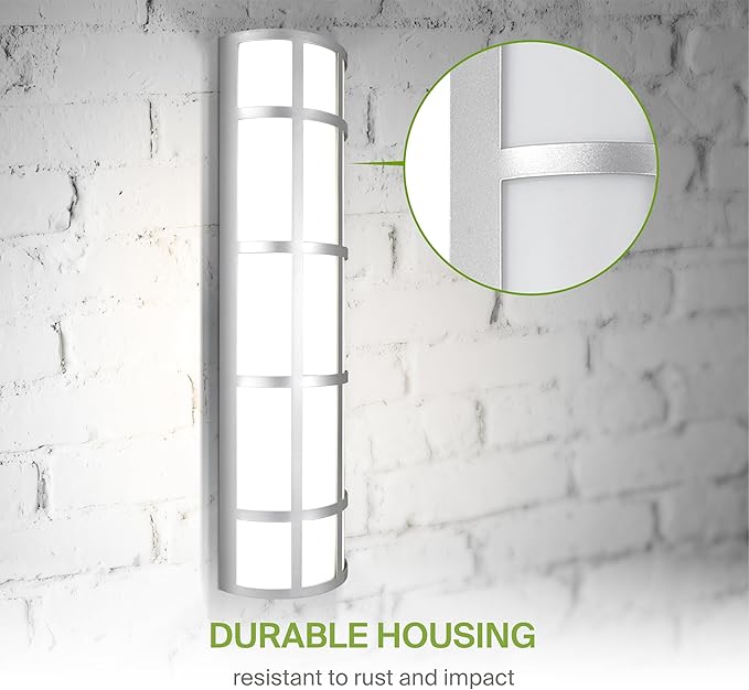 ASD 24 Inch LED Outdoor Wall Mount Light Fixture