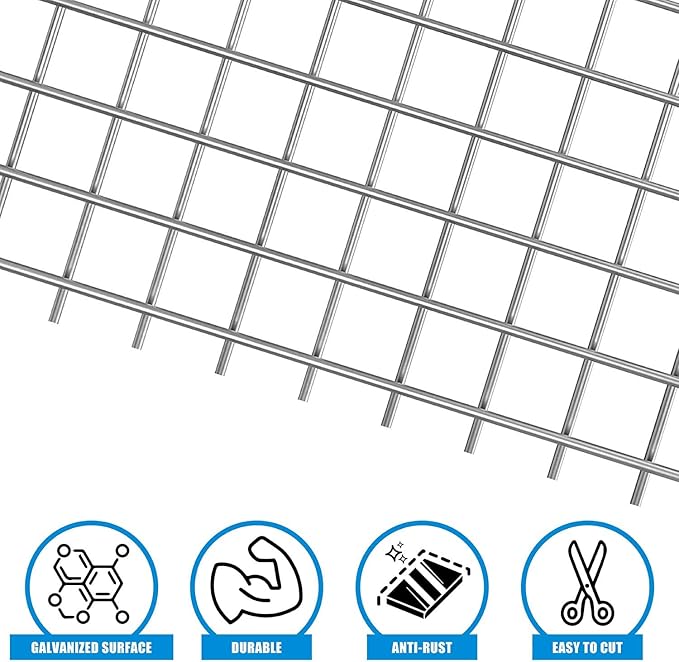 Fencer Wire 23 Gauge Galvanized Hardware Cloth with Mesh Size 1/4" x 1/4" (3 ft. x 50 ft.)