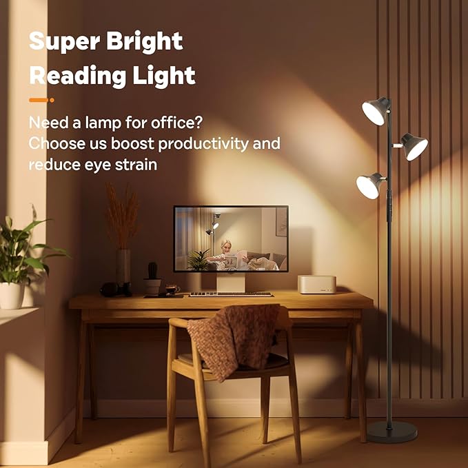 LED Floor Lamp, 36W Modern Floor Lamp