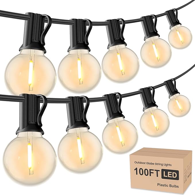 RTTY 100FT All-Purpose Outdoor String Lights