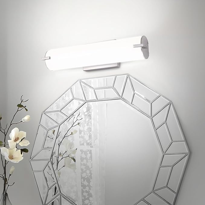 ASD LED 18" Vanity Wall Mount Light Fixture, Linear Bathroom Lighting Bar | 3CCT
