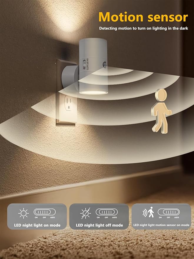 LED Night Lights Plug into Wall
