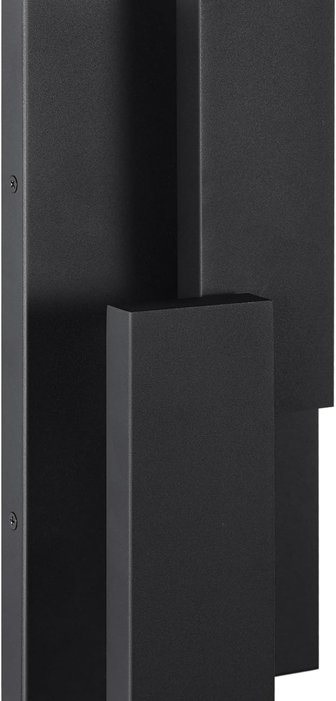LamQee 39.4" Aluminum Long Outdoor Wall Lights, 3000K 1000LM 20W Integrated LED