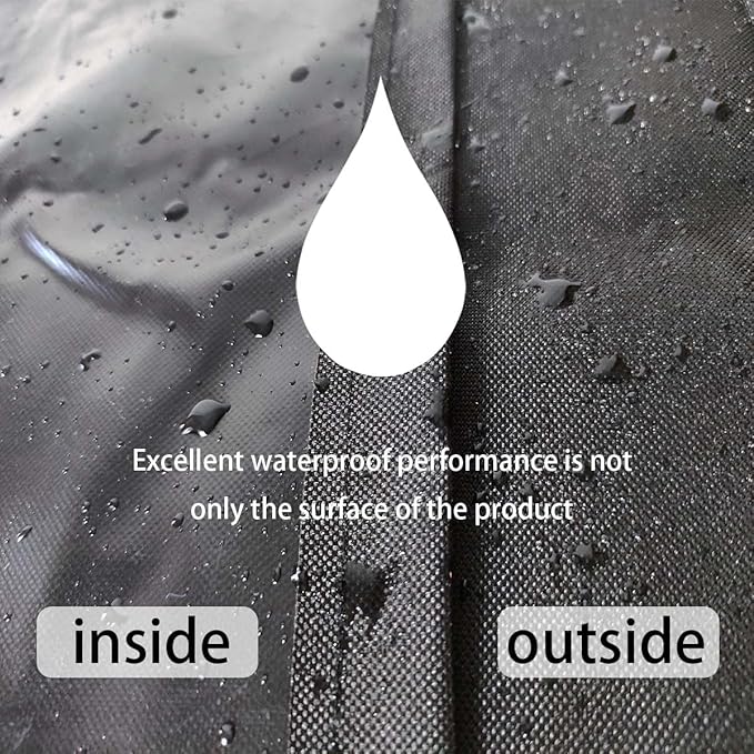 Waterproof Generator Cover 26 x 20 x 20 inch, for Most Generators 3000-6500 Watt, Heavy Duty Thicken 600D Polyester,Weather and UV Resistant