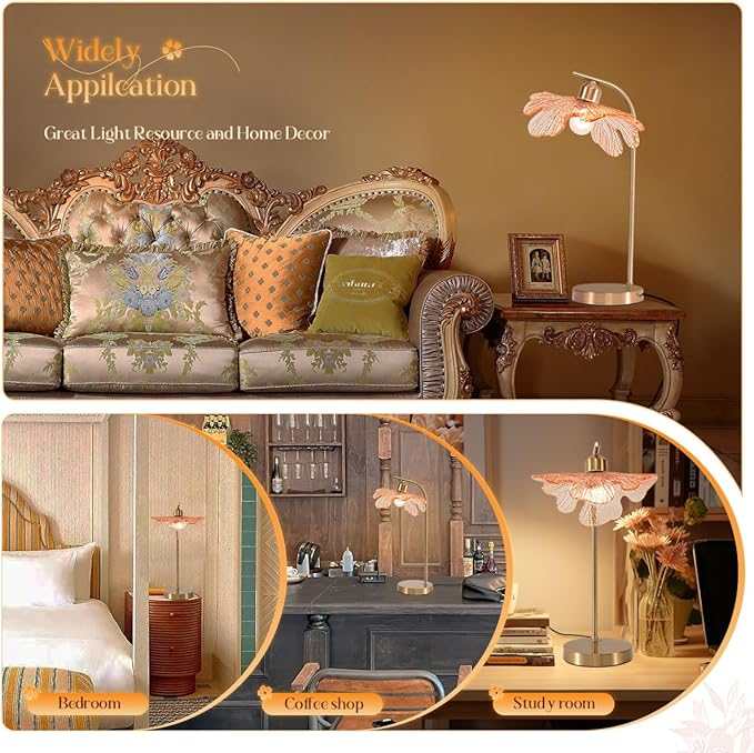 Mid Century Modern Table lamp 2 Pack Gold Table Lamps
