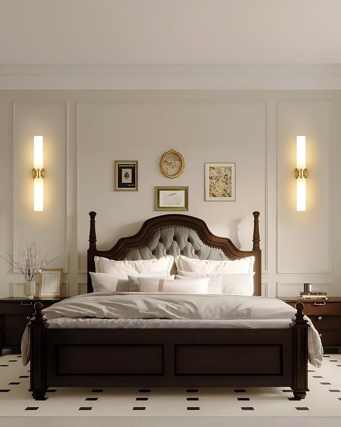 Rechargeable Battery Operated Wall Sconce, 8000mAh Cordless Wall Light