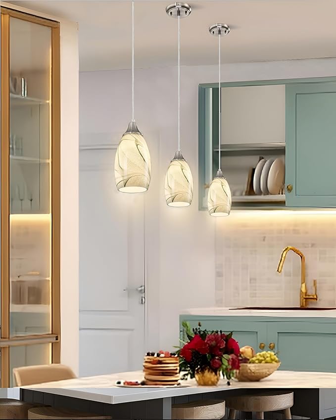 Globe Glass Pendant Lamp Shade Only Light Fixtures Replacement