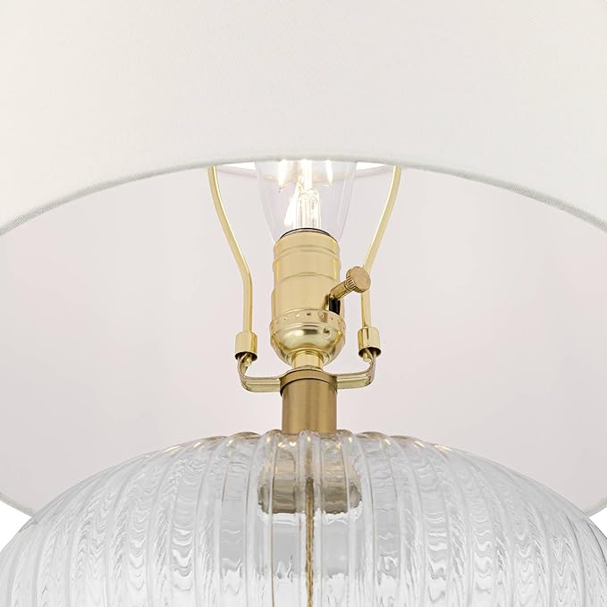 360 Lighting Darrah 20" High Small Mid Century Modern Accent Table Lamp USB