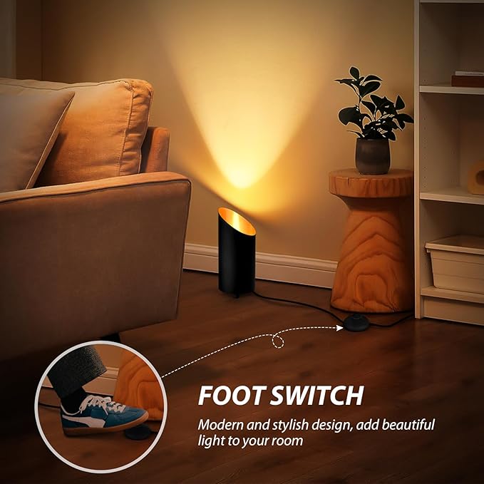 2 Pack Uplighting Indoor, 7W Floor Can Lights