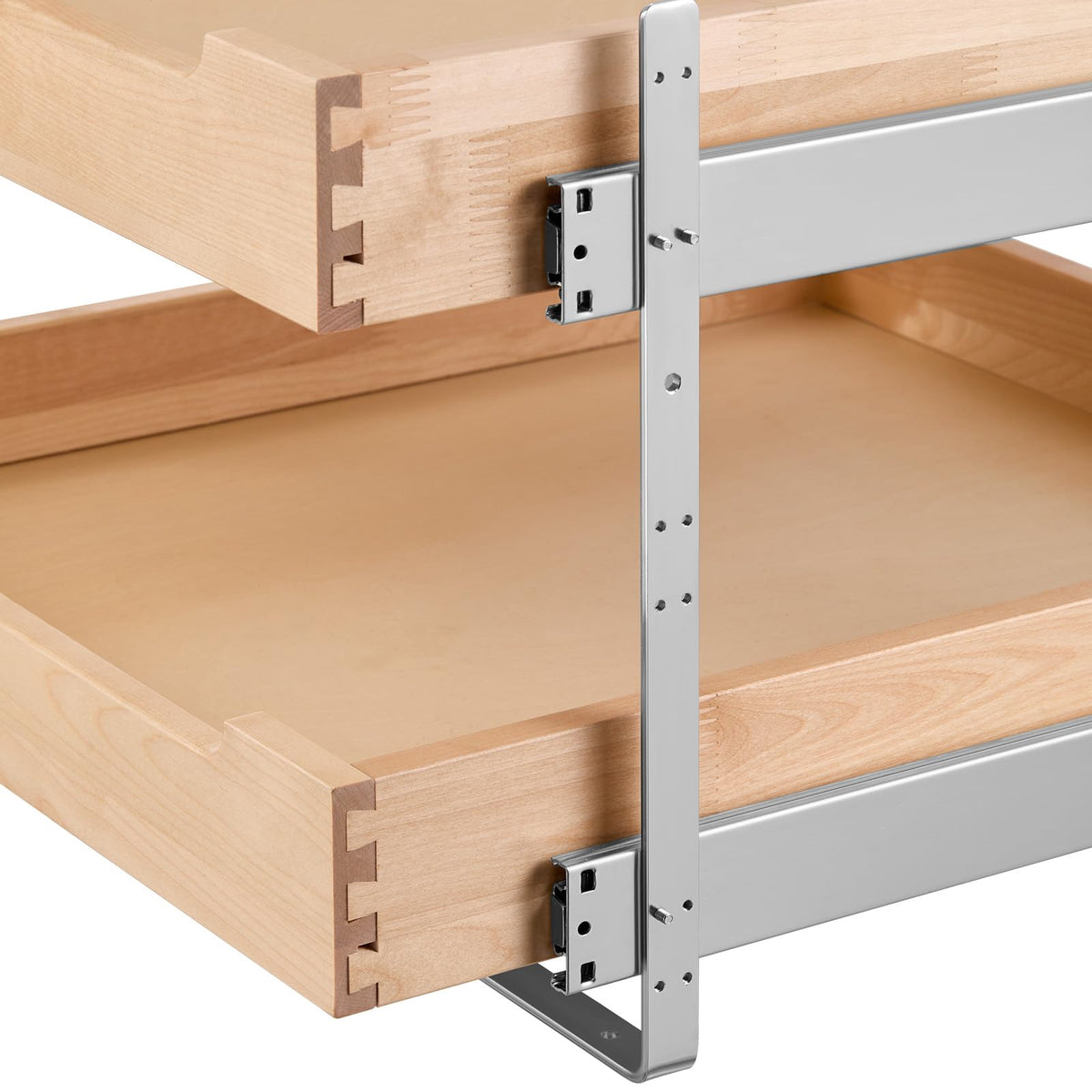2 Tier Pull Out Cabinet Organizer