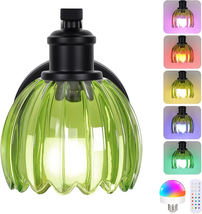 VerRon Rechargeable Battery Operated Wall Sconce