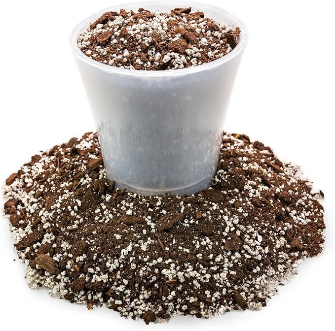 Gardenera Soil Mixture for Indoor Herb Planters - 10 Quart - Specially Blended Soil Mixture for Planting and Growing Indoor Kitchen Herbs Indoors (2 Bags of 5 Quart)