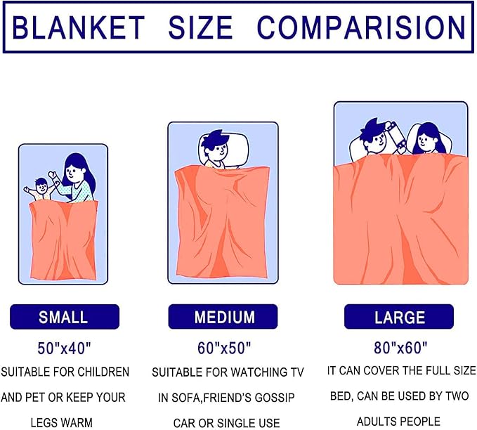 Boho Blanket for Women Kids Adults Flannel Decor Soft Ethnic Pattern Throw Blankets for Couch Travel Nap 80x60 Inches