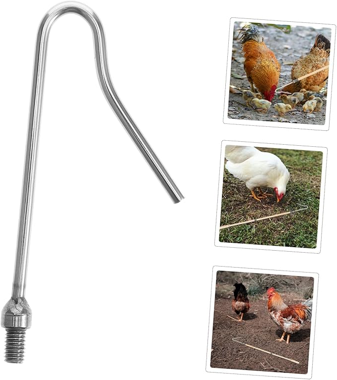 Garneck Animal Catch Net Chicken Legs Butchering Equipment Chicken Catcher Hook Poultry Handling Tool