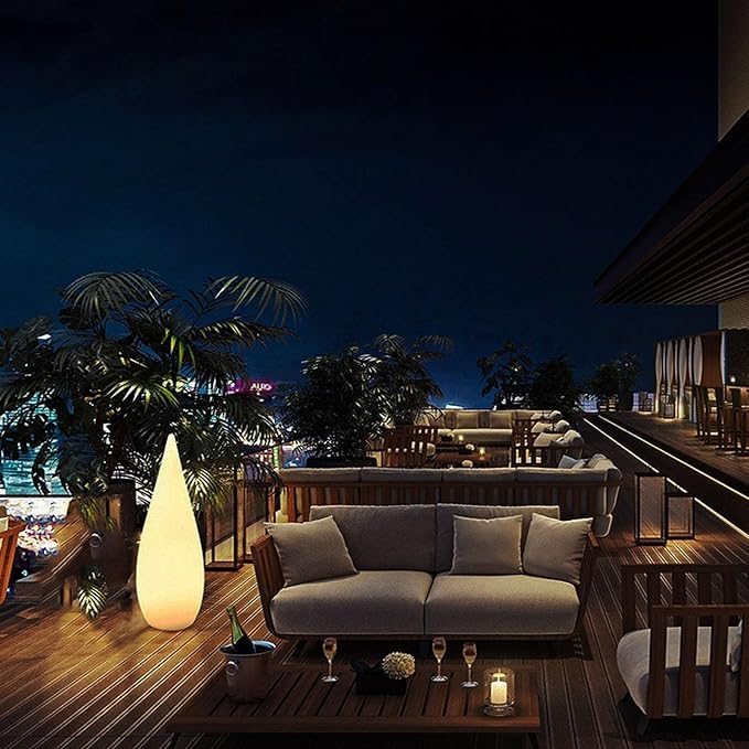 Outdoor Water Drop Lights, Waterproof Lawn Light, Courtyard Garden Terrace