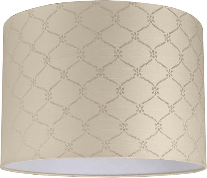 Aspen Creative 31021A Transitional Hardback Drum Shaped Spider Construction