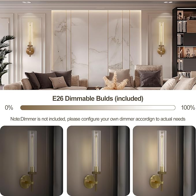 Brass Sconces Wall Lighting, Bathroom Wall Sconces Lighting Vanity Lights Wall