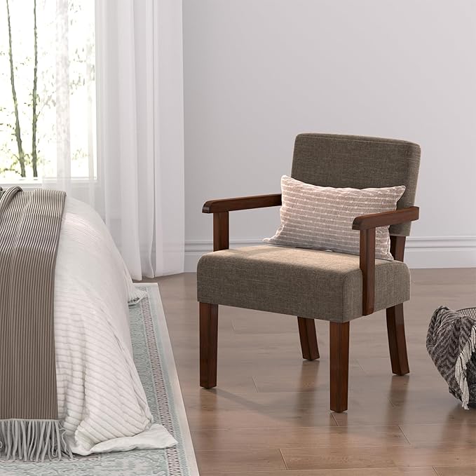 Accent Chair, Living Room Chairs Oversized with Soft Seat and Armrests for Dinning Bedroom Reading and Waiting Rooms