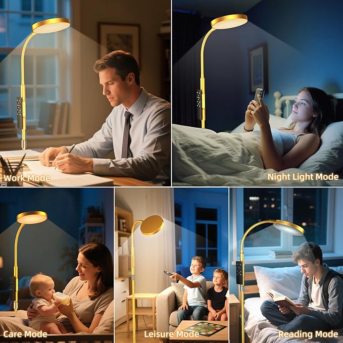 Floor Lamp, Adjustable Height Floor Lamps
