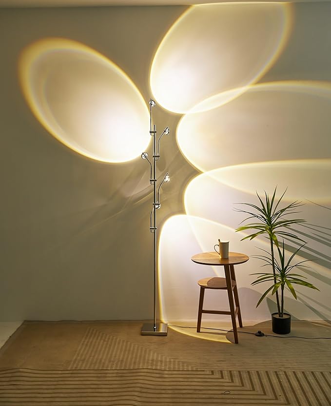 NKU Sunset Floor Lamp Projector 5 Head Multi Head Floor Light