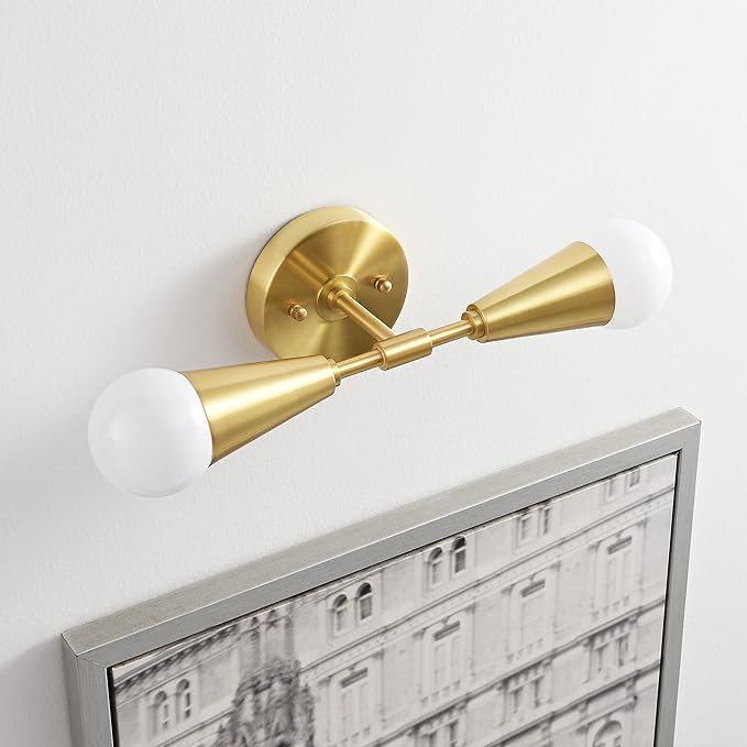 BRIGHTTIA Vicky 2 Light Cone Socket Wall Sconce