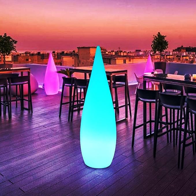 Outdoor Water Drop Lights, Waterproof Lawn Light, Courtyard Garden Terrace