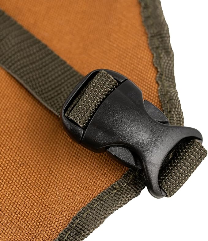 Bucket Boss mens Tool,adjustable,work Tool Bag, Brown, 16 pockets US