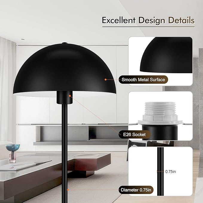 Floor Lamp, Industrial Black Floor Lamps