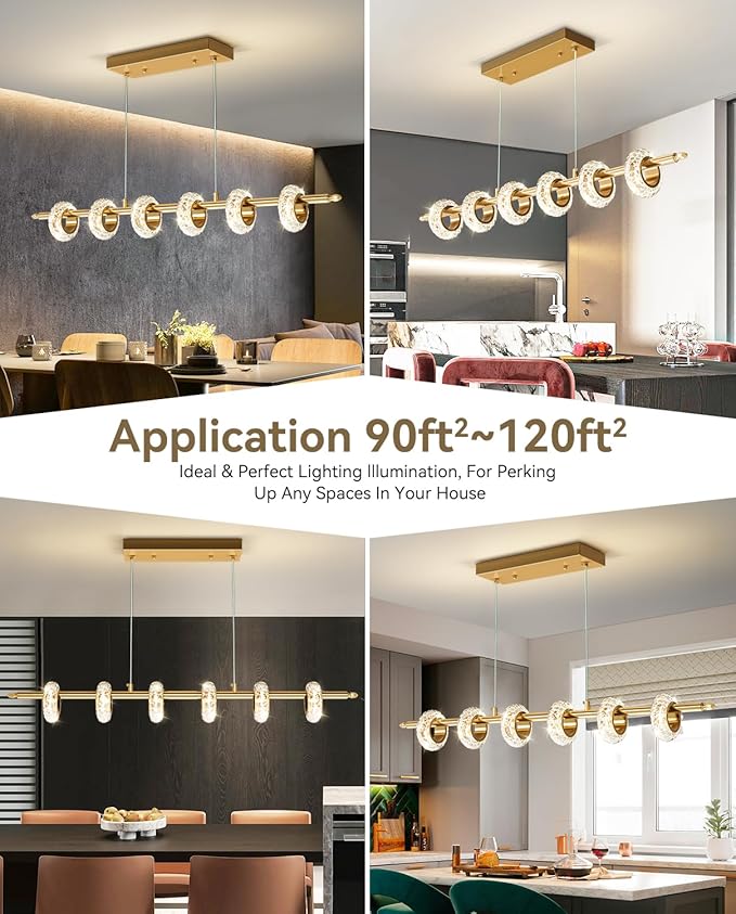 Dimmable Modern LED Chandelier