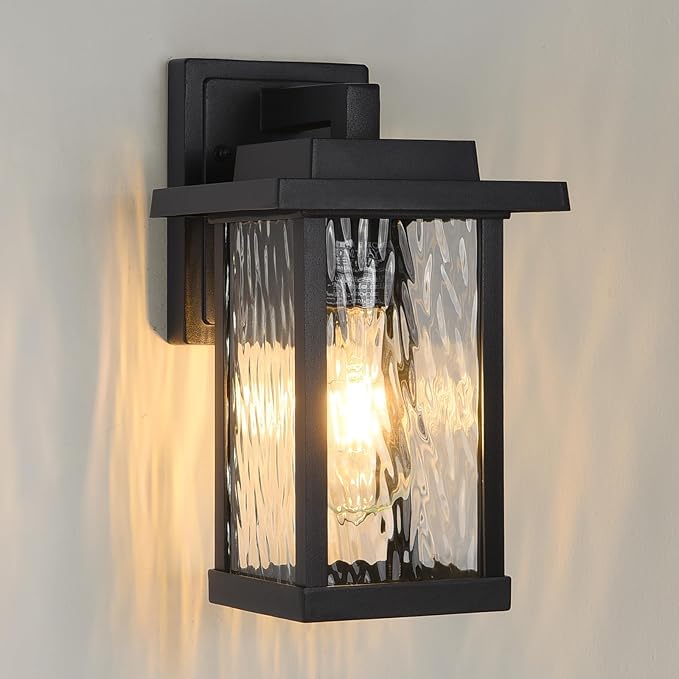 Outdoor Wall Sconce, Outside Porch Light Fixtures, Wall Mount Anti-Rust
