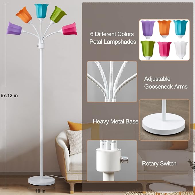 GyroVu Medusa LED Floor Lamp